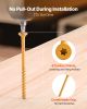 #10 Wood Screws Anti-Rust 3-Inch Outdoor Deck Screws 350PCS T25/Torx Star Drive