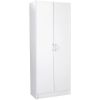 Kitchen Pantry Cabinet, 60" Tall Food Pantry Storage Cabinet, 110LBS Freestanding Storage Cabinet Cupboard with 3 Shelves(2 Adjustable)