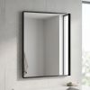 28"x36" Bathroom Wall Mounted Mirror Vanity Rectangular Mirror with Deep Frame, Black