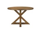 Wallace II Weathered Oak Finish Dining Table