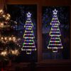 (Upgraded) Christmas Decorations, Christmas Lights, 184 LED Lighted Santa Ladder with Star Topper