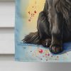 Newfoundland Happy Birthday House Flag Large Porch Sleeve Pole Decorative Outside Yard Banner Artwork Wall Hanging, Polyester, House Size, Multicolor
