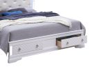 Verona G6790B-QSB2 Queen Bed , Silver Champagne