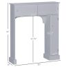 Bathroom Storage Cabinet-Gray