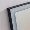 36 inch LED Lighted Bathroom Wall Mounted Mirror with High Lumen+Anti-Fog Separately Control