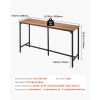 Bar Table, 1PCS 53Ã¢â‚¬Â³ Kitchen Bar Table, Tall Dining Tables with Rounded Edge, Rectangular High Top Kitchen Tables for Balcony, Living Room