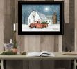 "Wintry Weather" by Billy Jacobs, Ready to Hang Framed Print, Black Frame