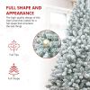 6ft Pvc Mixed Flocked light up season XmasTree Pine Cone Hinged Automatic christmas Tree Artificial