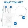 Adhesive Furniture Wall Anchors (10 Pairs 20 Packs), Anti Tip Furniture Safety Straps for Baby Proofing