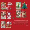 Dowmoo Christmas Balloons Balloon Standing Santa Claus Reindeer Christmas Tree Event Atmosphere Arrangement