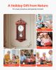 Grandfather Clock Vintage Pendulum Wall Clock 23.2 in with Quartz Movement