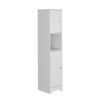 Linen Cabinet Albany, Four Interior Shelves, White Finish