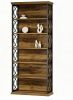 6-Tier Industrial Etagere Bookcase 72" Tall Open Storage Shelves Bookshelf for Living Room Bedroom Hallway