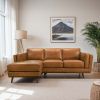 Chase Genuine Leather Sectional Left Facing