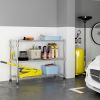 6-Tier disassembly and free assembly NSF-Certified Steel Wire Shelving with Wheels