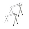 SOGA 2X  2m Portable Standing Clothes Drying Rack Foldable