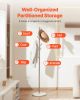 VEVOR Coat Rack Freestanding Coats Rack Stand with Stable Marble Base & 8 Hooks