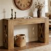 Console table with  2 drawers for living room decoration