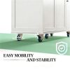 Kitchen Island, Kitchen Cart, Tableware Cabinet, White