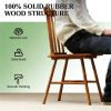 A set of four dining chairs, kitchen chair, wooden chair, armchair, light brown