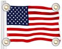 Combo Pack American USA Flag 3x5 Ft and Italy Italian Flag 3x5 Ft Both Printed 150D Polyester 4 Corner Brass Grommets Perfect For Balcony Wall