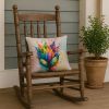 Seeds of Equality Pride Throw Pillow Machine Washable, Indoor Outdoor Decorative Pillow for Couch, Bed or Patio, 18Hx18W