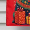 Cane Corso Holiday Christmas House Flag Large Porch Sleeve Pole Decorative Outside Yard Banner Artwork Wall Hanging, Polyester, House Size, Multicolor