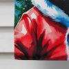 Panda Christmas House Flag Large Porch Sleeve Pole Decorative Outside Yard Banner Artwork Wall Hanging, Polyester, House Size, Multicolor