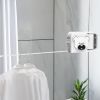SOGA 2X 160mm Wall-Mounted Clothes Line Dry Rack Hanger White