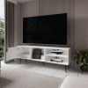 Long Beach Tv Stand , Living Room, White