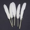 300 Pcs White Artificial Feathers Home Wedding Birthday Party Decor Feather DIY Crafts, 3-6 inch