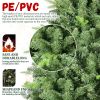 7FT Classic Christmas Tree with 1875 PE+PVC Tips Ã¢â‚¬â€œ Realistic Hinged Branches, Easy Assembly, Stable Metal Stand