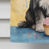 Havanese Happy Birthday House Flag Large Porch Sleeve Pole Decorative Outside Yard Banner Artwork Wall Hanging, Polyester, House Size, Multicolor