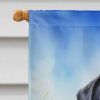 Rottweiler Easter Egg Hunt House Flag Large Porch Sleeve Pole Decorative Outside Yard Banner Artwork Wall Hanging, Polyester, House Size, Multicolor