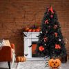 7ft 1800 Branch PVC Branch Iron Bracket Christmas Tree Black