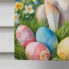 Shiba Inu Easter Egg Hunt House Flag Large Porch Sleeve Pole Decorative Outside Yard Banner Artwork Wall Hanging, Polyester, House Size, Multicolor