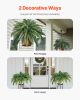 Artificial Boston Ferns Large Plastic Fern 80 Branches Indoor Outdoor Decor