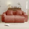 LSF&RSF Sofa Velvet- Red