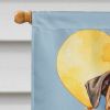 Boxer Happy Birthday House Flag Large Porch Sleeve Pole Decorative Outside Yard Banner Artwork Wall Hanging, Polyester, House Size, Multicolor