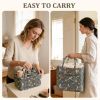 Fabric Storage Basket 2 Pack,Large and Mini  Laundry Nursery Hamper Portable Folding Organizer for Car Bedroom