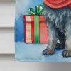 Puli Christmas Reindeer House Flag Large Porch Sleeve Pole Decorative Outside Yard Banner Artwork Wall Hanging, Polyester, House Size, Multicolor