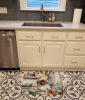 Pekingese The Chef Memory Foam Kitchen Mat Machine Washable Anti-Fatigue Mat Cushion Comfort Bath Mat or Kitchen Rug