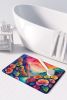 Begonias in Color Memory Foam Kitchen Mat Machine Washable Anti-Fatigue Mat Cushion Comfort Bath Mat or Kitchen Rug