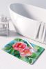 Alabama Camellia in Watercolor Memory Foam Kitchen Mat Machine Washable Anti-Fatigue Mat Cushion Comfort Bath Mat or Kitchen Rug