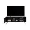 Long Beach Tv Stand , Living Room, Black
