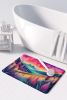 Liatris in Color Memory Foam Kitchen Mat Machine Washable Anti-Fatigue Mat Cushion Comfort Bath Mat or Kitchen Rug