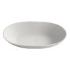 65 in. Solid Surface Freestanding Soaking Bathtub in Matte White