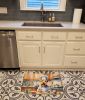 Wheaten Terrier The Chef Memory Foam Kitchen Mat Machine Washable Anti-Fatigue Mat Cushion Comfort Bath Mat or Kitchen Rug