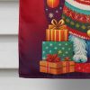 Westie Holiday Christmas House Flag Large Porch Sleeve Pole Decorative Outside Yard Banner Artwork Wall Hanging, Polyester, House Size, Multicolor