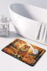 Chow Chow Fall Memory Foam Kitchen Mat Machine Washable Anti-Fatigue Mat Cushion Comfort Bath Mat or Kitchen Rug